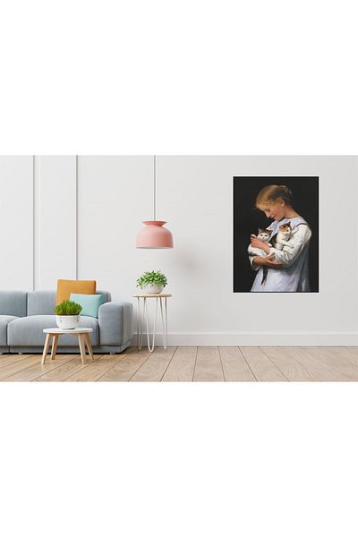 pixartsanat Happy Woman And Cats Pixart Art Diamond Mosaic Painting Diamond Turkey 40*60