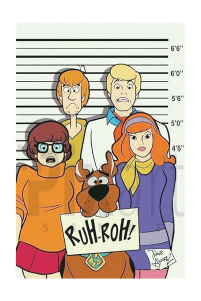 pixartsanat Scooby Doo Pixart Sanat Elmas Mozaik Diamond Türkiye 35*45
