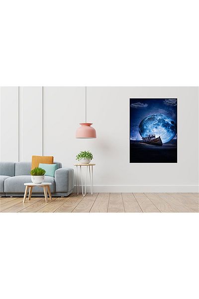 pixartsanat Ship Hit the Land Pixart Art Diamond Mosaic Painting Diamond Turkey 38*69
