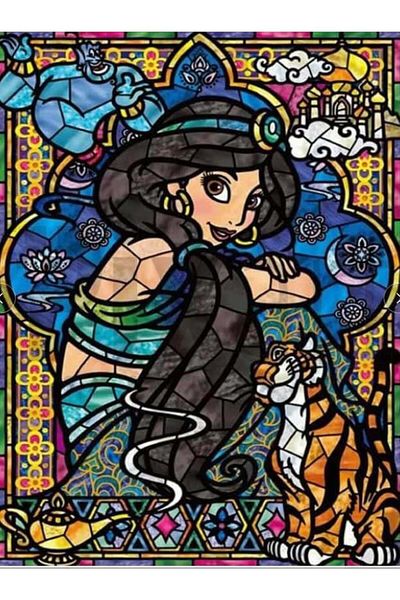 pixartsanat Jasmine 30*40 PixArt Art Diamond Mosaic Painting Diamond Turkey