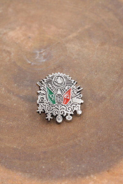 Chantaky 089 9000 Gümüş Osmanlı Tuğrası Yaka Rozeti