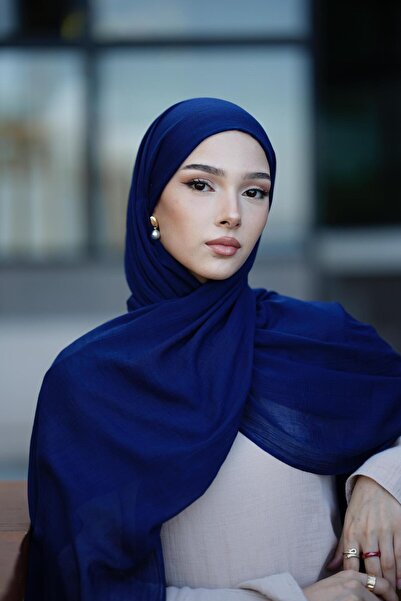 kermeipek %100 DOĞAL BAMBU ŞAL LACİVERT