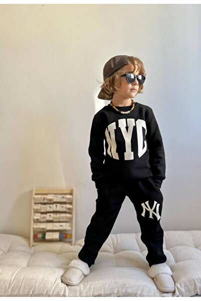 YİGİT BUTİK Printed Boy's Suit