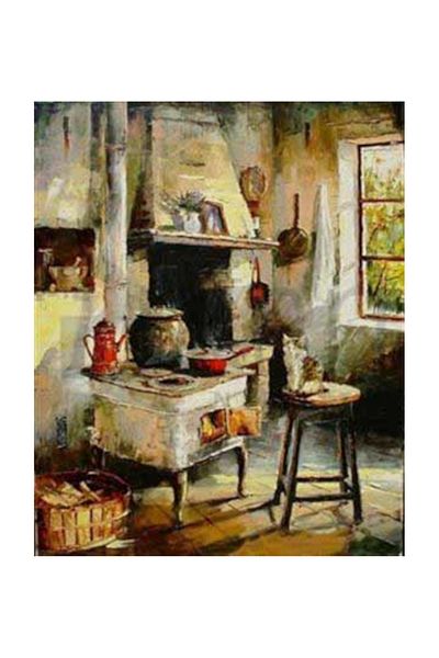 pixartsanat Vintage Kitchen Pixart Art Diamond Mosaic Painting Diamond Turkey 48*58