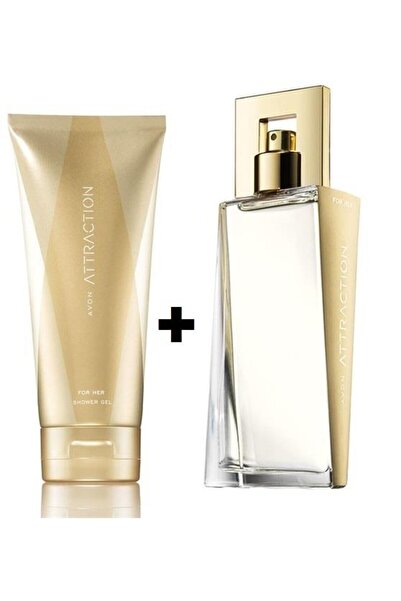 AVON Attraction Kadın Parfüm EDP 50 ml + Attraction For Her Vücut Losyonu 150 ml