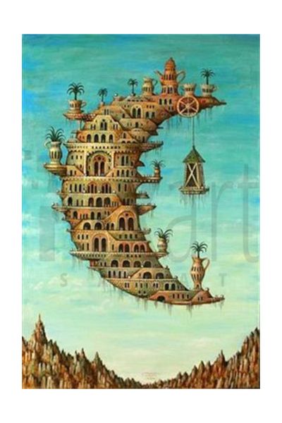 pixartsanat Salvador Dali 3 Pixart Art Diamond Mosaic Painting Diamond Turkey 53*79