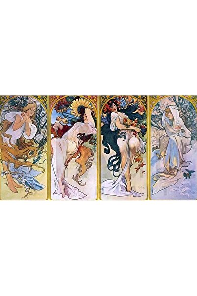 Genel Markalar Mevsimler 70x40 PixArt Sanat Elmas Mozaik Tablo Diamond Türkiye - EGC-90