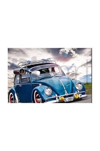 pixartsanat Blue Vos Vos Pixart Art Diamond Mosaic Painting Diamond Turkey 78*53