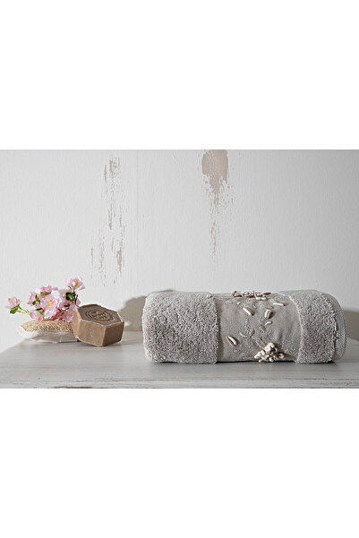 Home Sweet Home ELANUR HAVLU 50X90 CM KAHVE