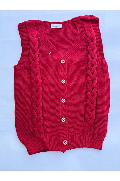 gogo bici Braided Knitwear Girl's Vest