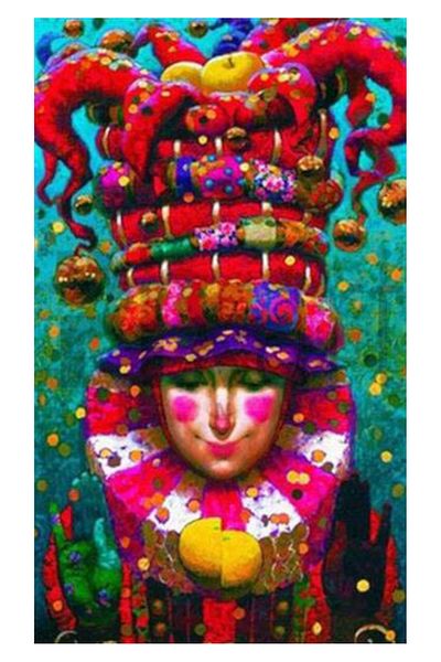 pixartsanat Magician Person Pixart Art Diamond Mosaic Painting Diamond Türkiye 32*53