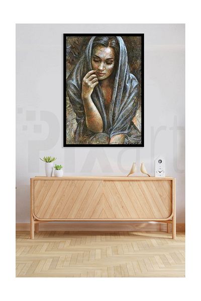 pixartsanat Mystical Woman Pixart Art Diamond Mosaic Painting Diamond Turkey 50*51