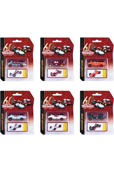 Majorette 60 Anniversary Edition First Ever - Majorette 60Th Anniversary Special 1964-2024 - 1:64 Scale
