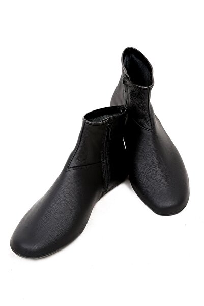 MEST Hakiki Dana Derisi Siyah - Astarsız