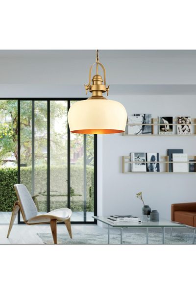 LÂDEN AYDINLATMA Ym-2 Chandelier Single - Pendant Lamp Living Room Kitchen Hairdresser Cafe Lamp Decorative Lighting Patisserie