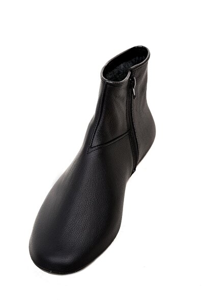 MEST Hakiki Dana Derisi Siyah - Astarsız