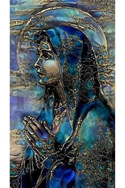 pixartsanat Meryem Ana Temalı Pixart Sanat Elmas Mozaik Tablo Diamond Türkiye...