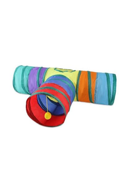 Skygo T-Shaped Cat Play Tunnel