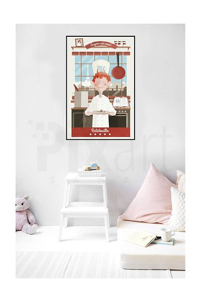 pixartsanat Ratatuy Pixart Art Diamond Mosaic Diamond Turkey 40*60