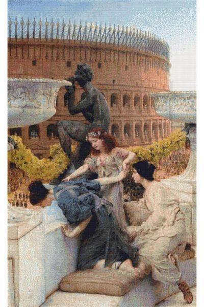 pixartsanat Colosseum 35x54 PixArt Art Diamond Mosaic Painting Diamond Turkey
