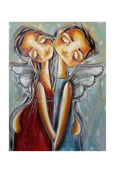 pixartsanat Love Themed Pixart Art Diamond Mosaic Painting Diamond Türkiye 40*53