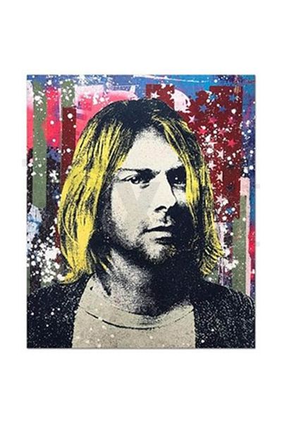 pixartsanat Kurt Cobain Pixart Art Diamond Mosaic Painting Diamond Turkey 48*56