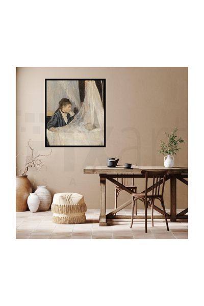 pixartsanat Berthe Morisot Crib Pixart Art Diamond Mosaic Painting Diamond Türkiye 56*51