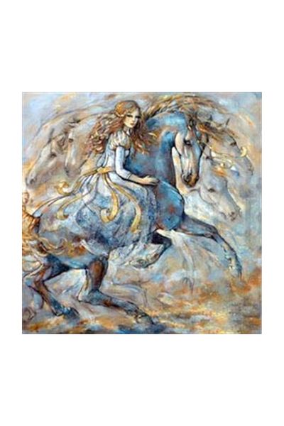 pixartsanat Horses in My Dream Pixart Art Diamond Mosaic Painting Diamond Turkey 80*80