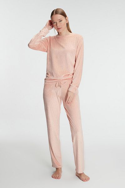 Anıl 11230 Long Sleeve Sweatshirt and Pants Set Pajama Set