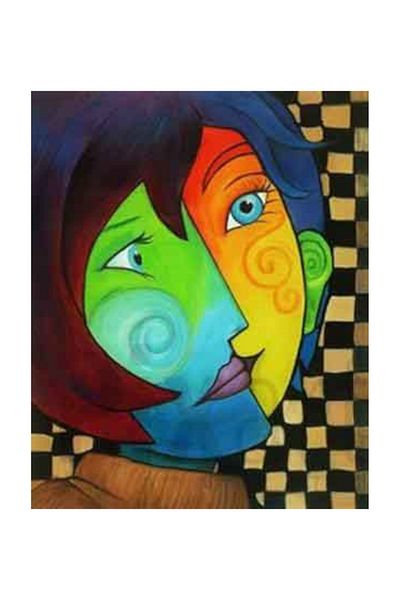 pixartsanat Pablo Picasso Pixart Art Diamond Mosaic Painting Diamond Turkey 41*51