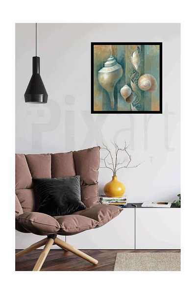pixartsanat Seashells Pixart Art Diamond Mosaic Painting Diamond Turkey 53*53