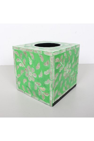 Mylamp Поставка за салфетки Anita Perlescent Square 15x15x15 см
