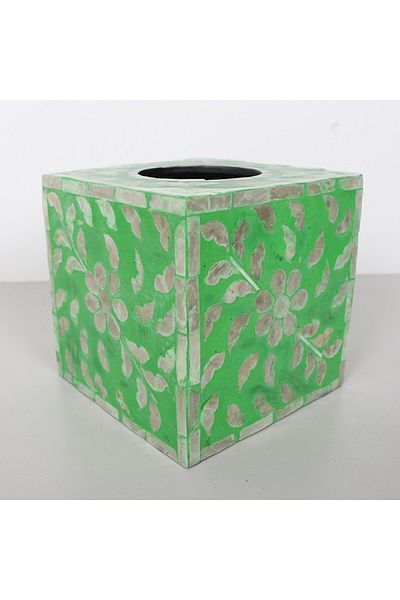 Mylamp Поставка за салфетки Anita Perlescent Square 15x15x15 см