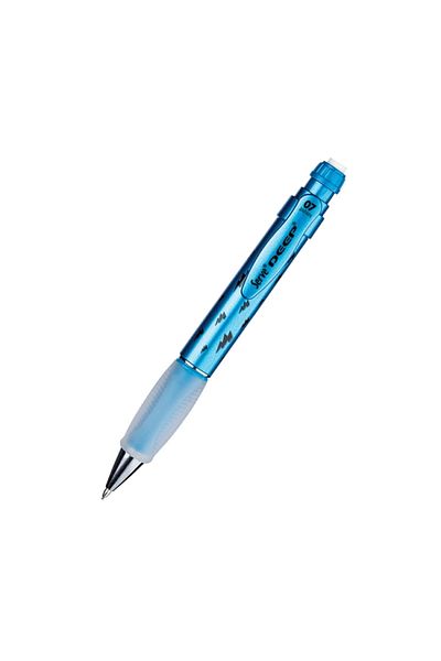 Serve Deep Lightning Pattern Mechanical Versatile Pen 0.7mm Metallic Blue