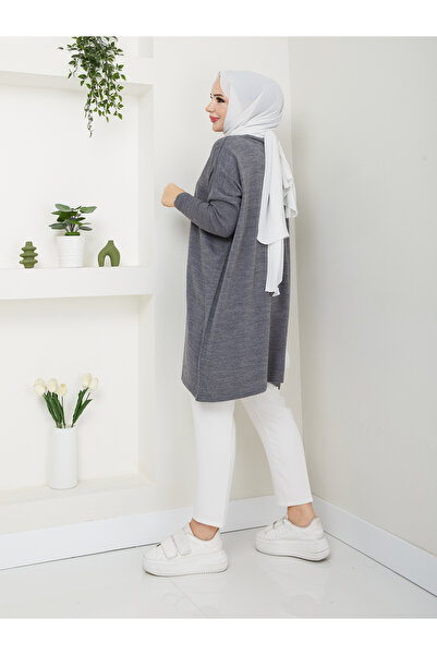 MODAMÜNASİP Harika Balıkçı Yaka Triko Tunik