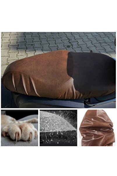 lawrenceshop RKS Galaxy Gold 125 Brown, husă de șa din piele compatibilă pent...