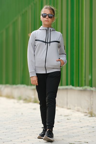 Pina Kids Girl's Zippered Hooded Tracksuit Esf.0040