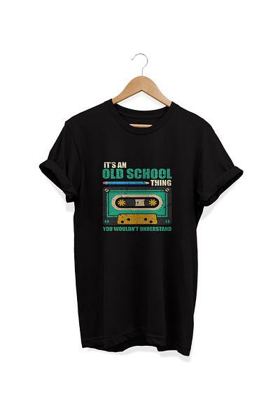 remonz Μπλουζάκι Old School Printed Oversize Crew Neck 100% βαμβακερό - Μεγάλο μέγεθος