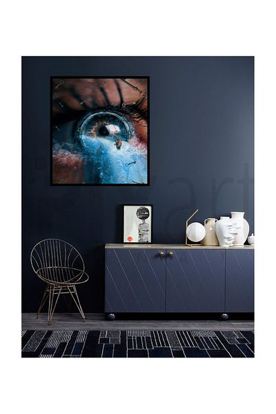 pixartsanat Flooded in My Eyes Pixart Art Diamond Mosaic Painting Diamond Turkey 45*60