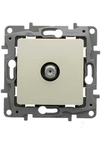 Legrand Salbei Series Beige TV Socket F Type