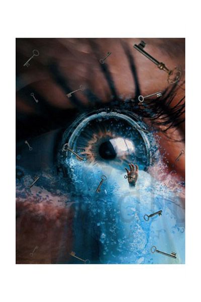 pixartsanat Flooded in My Eyes Pixart Art Diamond Mosaic Painting Diamond Turkey 45*60