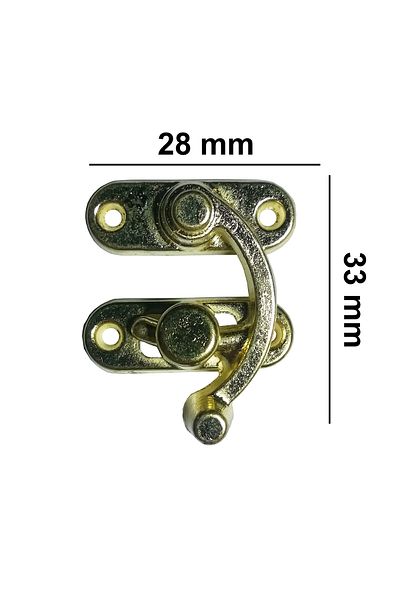 sywoods Medium Size Box And Chest Accessory Set Yellow Lock Hinge Corner Foot And Screw Set Hobby Products