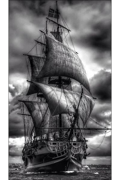 pixartsanat Göremli Sailboat Pixart Art Diamond Mosaic Painting Diamond Türkiye 38*69