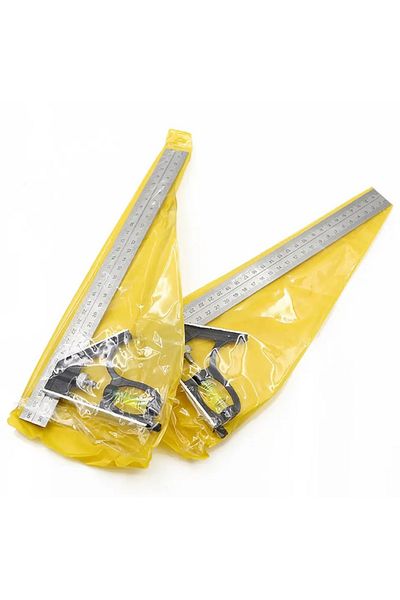 BGA Angle Gauge with Miter Combination Water Level Ruler 45 ° -90 °   30cm