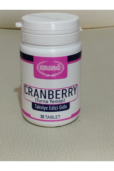Ersağ ERSAĞ CRANBERRY Crane Food مكمل غذائي (30 قرصًا)