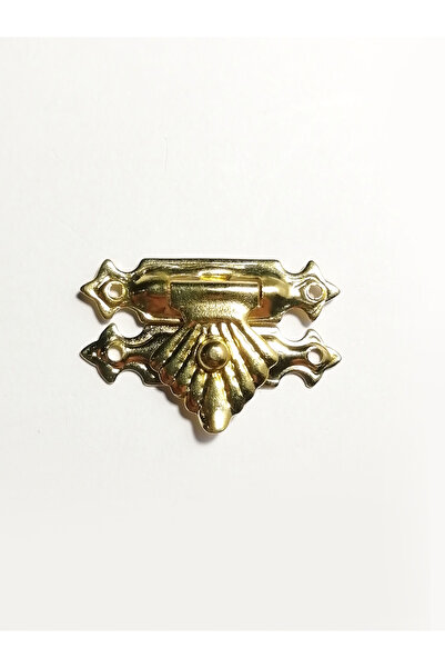 sywoods Tavla Klipsi Sarı 10 Adet 26x17 mm Kutu ve Kapak Kilit