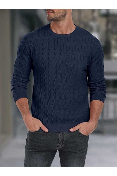 youknitwear you Pulover Ken pentru bărbați