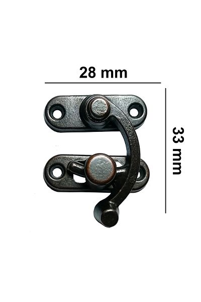sywoods Medium Size Box And Chest Accessory Set Oxide Lock Hinge Corner Foot And Screw Set Hobby Products