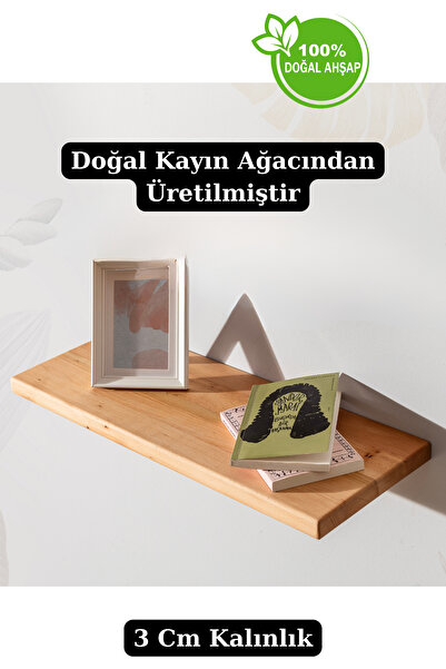 halohope Ahşap Dekoratif Tasarım Duvar Raf Düzenleyici Kütüphane Kitaplık Banyo Ve Mutfak Küçük Açık