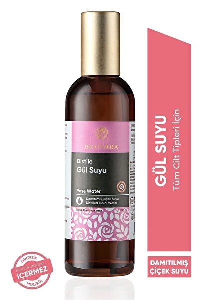 Bioterra Gül Suyu 100 ml | Gözenek Sıkılaştırıcı & Doğal Nemlendirici